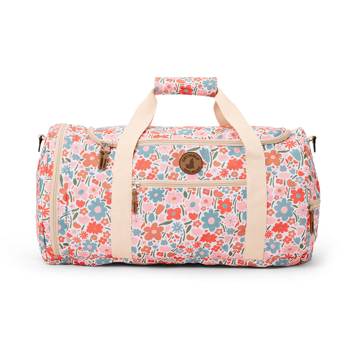 CRYWOLF - PACKABLE DUFFLE BAG: FLOWER MARKET 