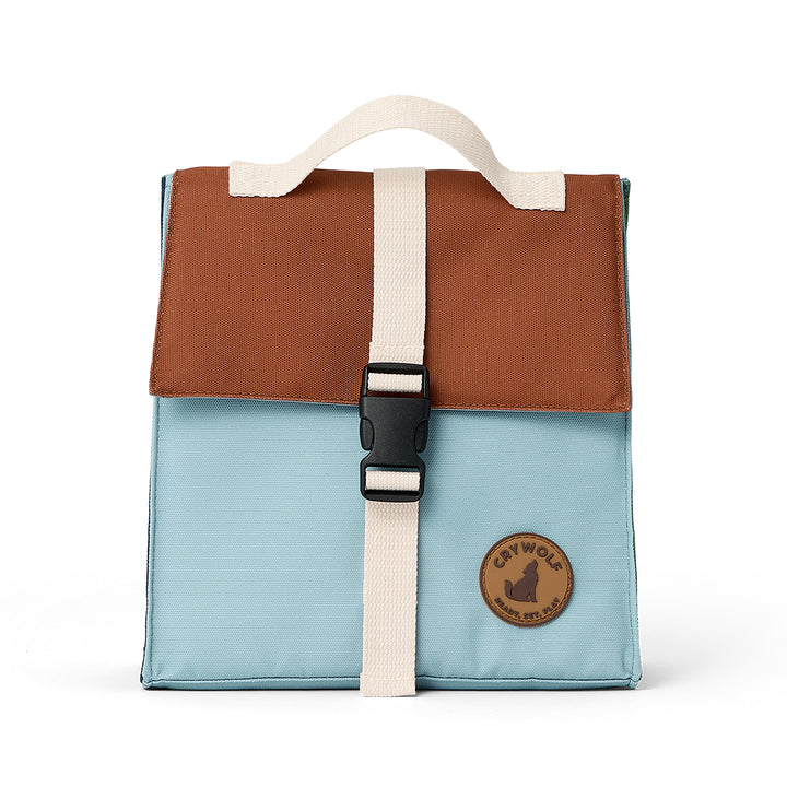 CRYWOLF - INSULATED LUNCH BAG: OCEAN COLOUR BLOCK 