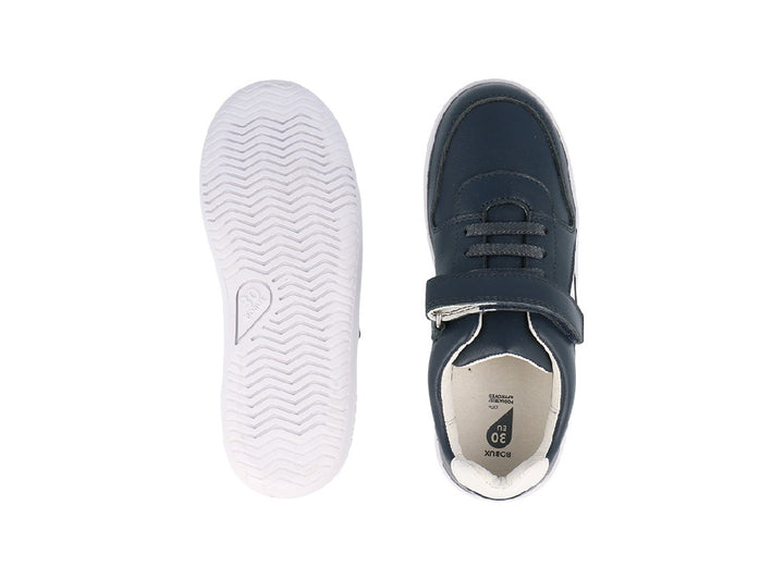 BOBUX - KID+ COMET SHOE: NAVY + WHITE