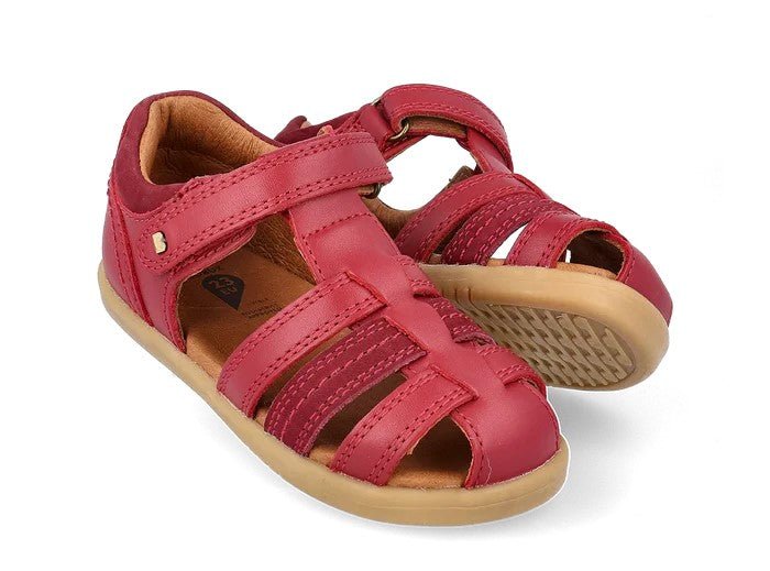 BOBUX - I WALK ROAM SANDAL: CRANBERRY [sz:22 EU]