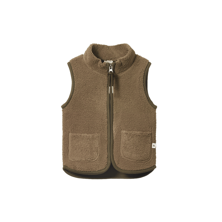 NATURE BABY - FLINT VEST: SEED [sz:6-12 MTHS]