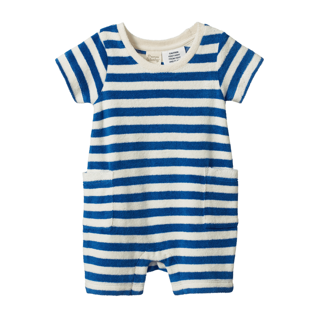 NATURE BABY - MERINO LONG SLEEVE BODYSUIT: FOXY PRINT [sz:0-3 MTHS]