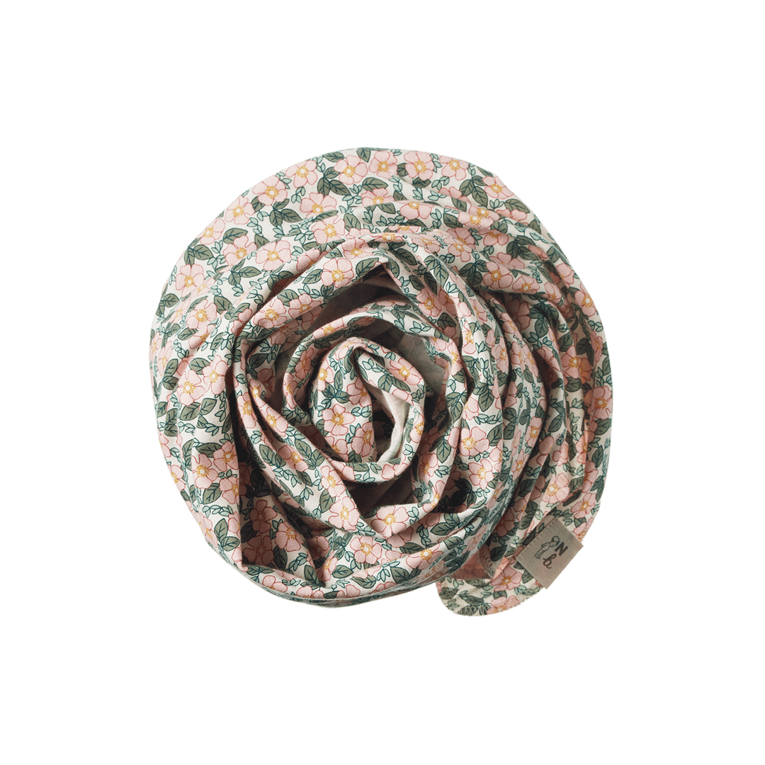 NATURE BABY - WRAP: GARLAND PRINT 