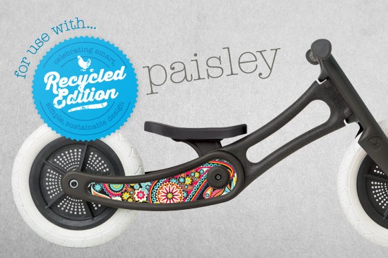 WISHBONE DESIGN - PAISLY BIKE STICKERS