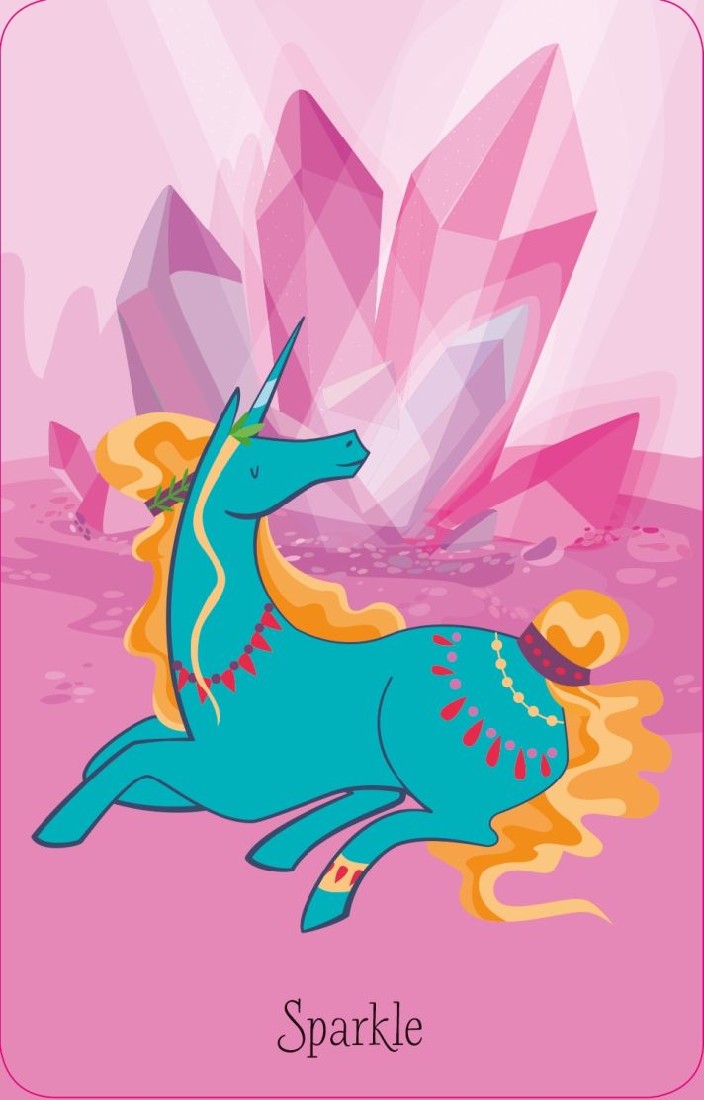 USBORNE - SNAP CARDS: UNICORN 