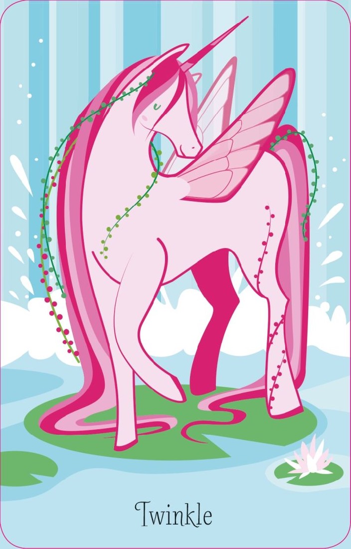 USBORNE - SNAP CARDS: UNICORN 