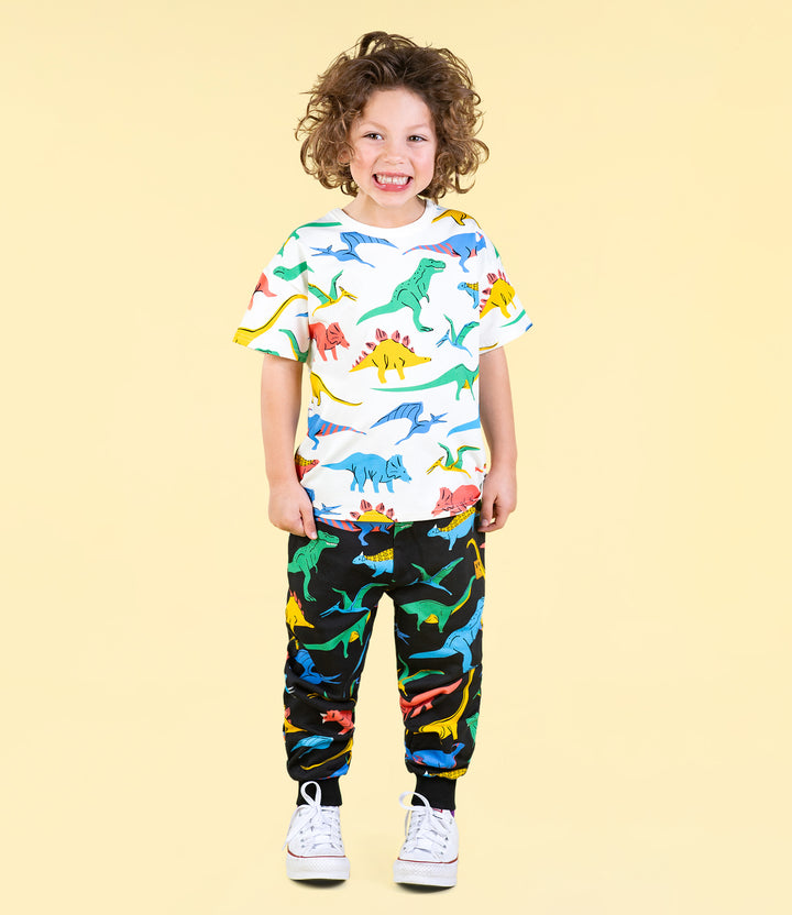 ROCK YOUR BABY - DINO BRIGHT T SHIRT