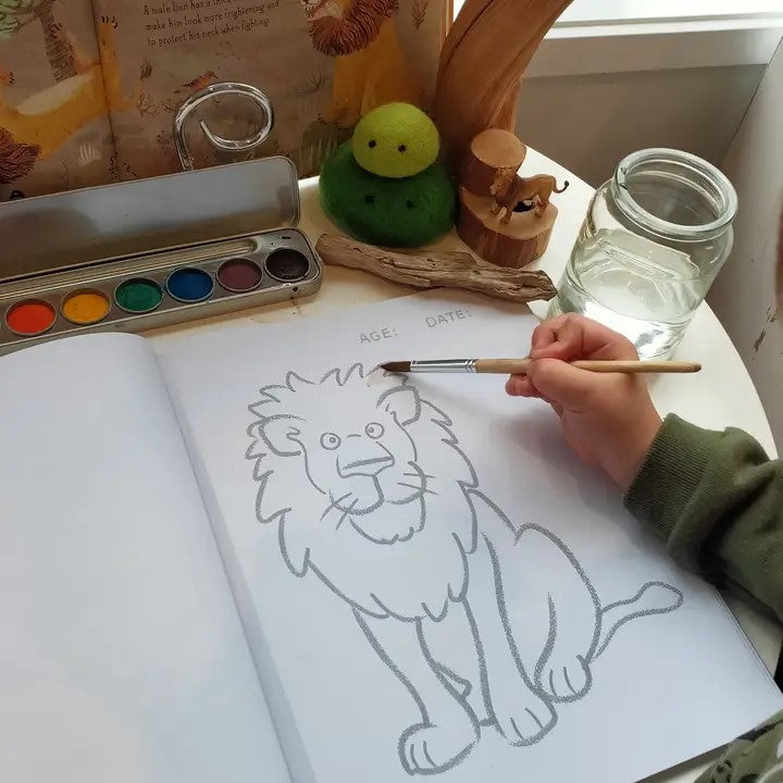 HONEYSTICKS - COLOURING BOOK: ENDANGERED SPECIES