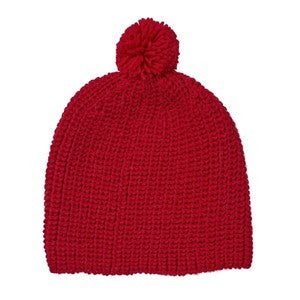 ACORN KIDS - CAMPSIDE BEANIE: RED