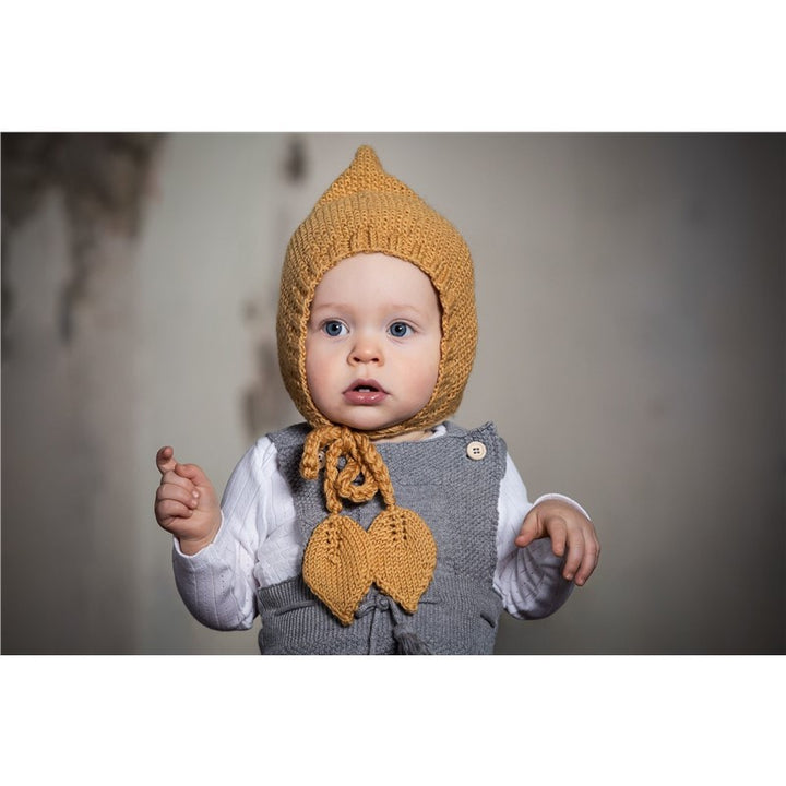 ACORN KIDS - ANGEL BONNET - GREY MARLE