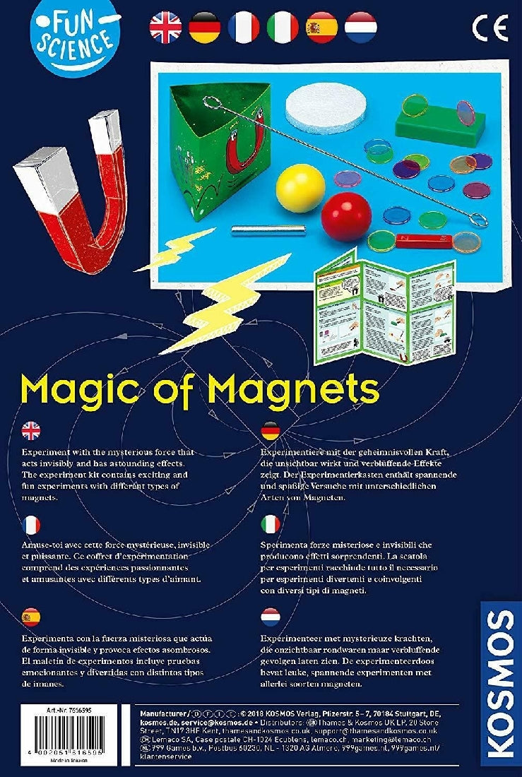 THAMES & KOSMOS - MAGIC OF MAGNETS SCIENCE KIT