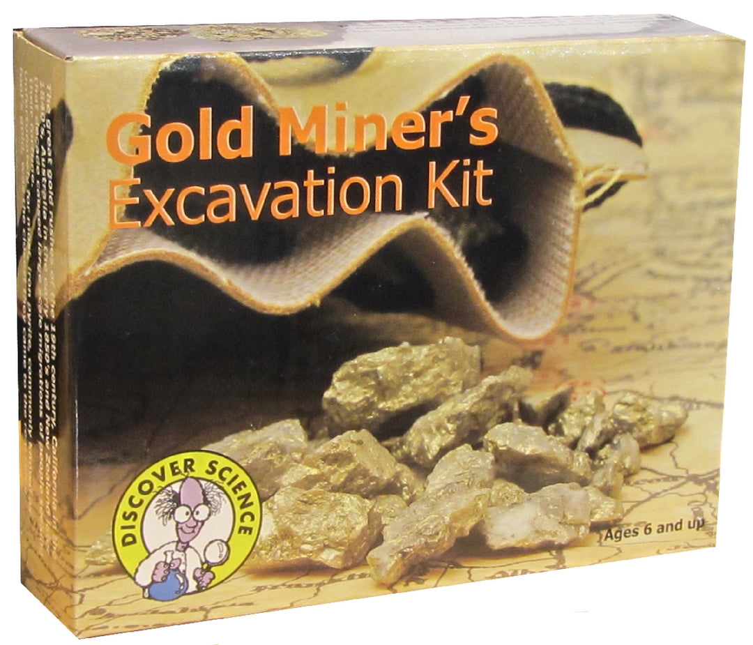 DISCOVER SCIENCE - GOLD MINER'S EXCAVATION