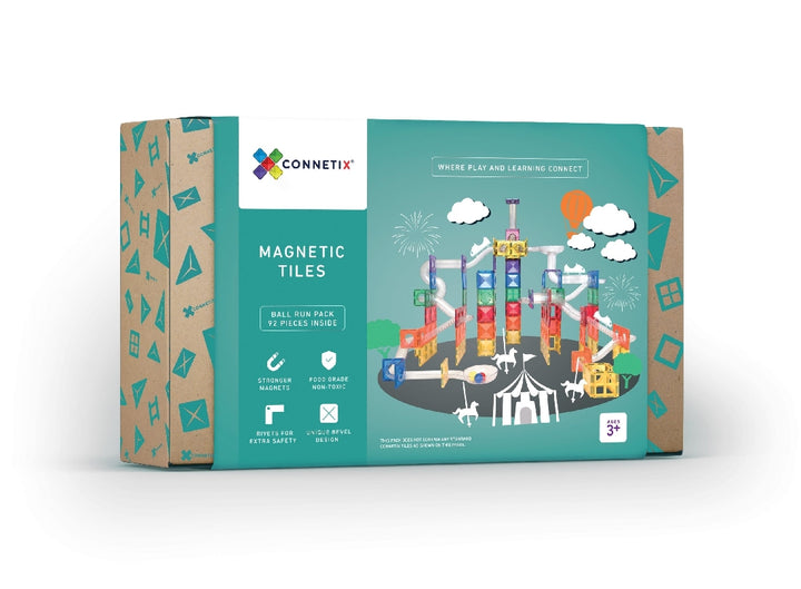 CONNETIX TILES - BALL RUN PACK: 92PC