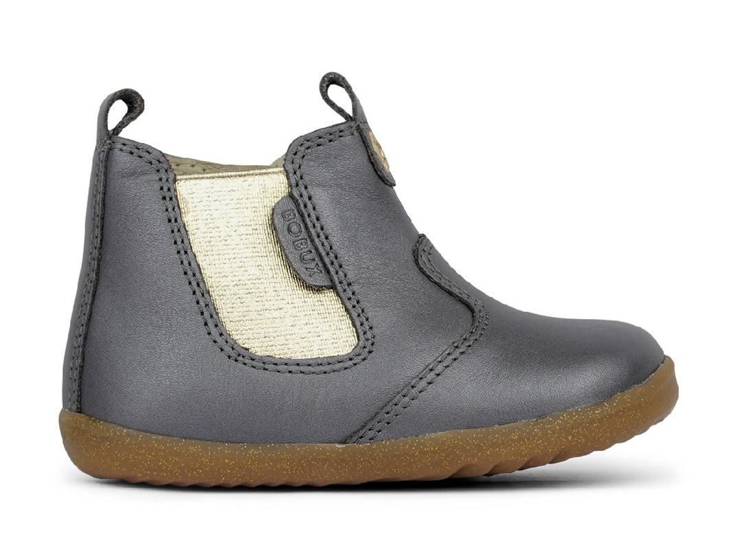 BOBUX - STEP UP JODHPUR BOOT: CHARCOAL SHIMMER